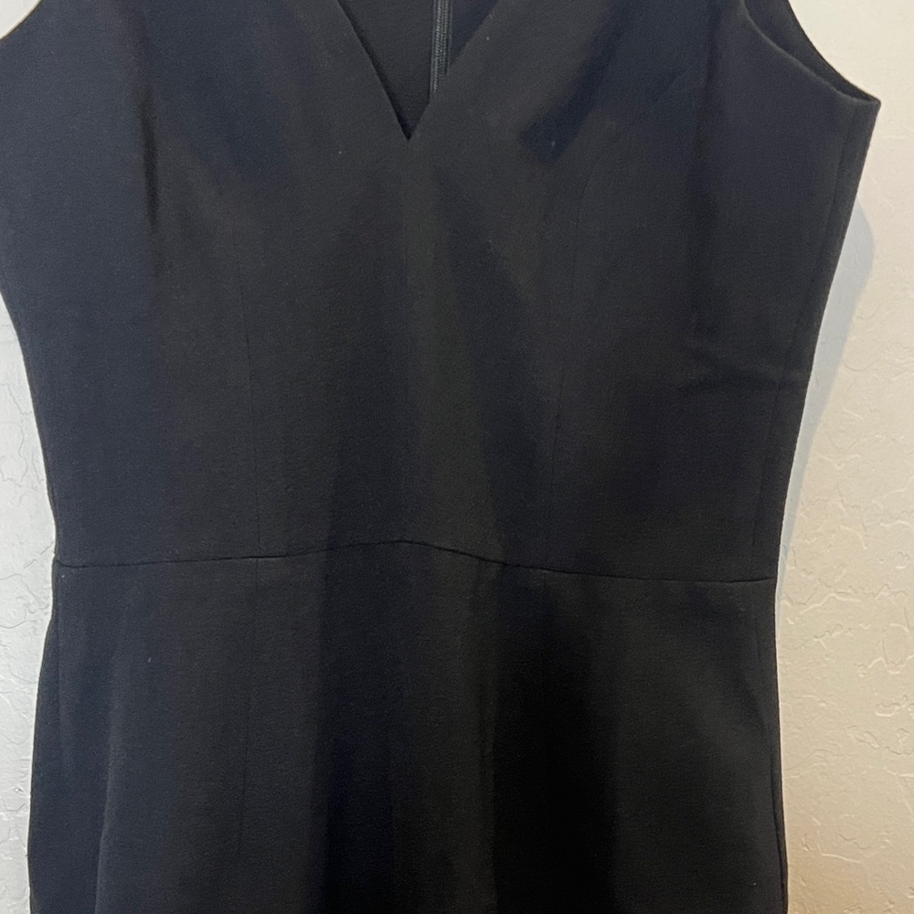Dress the Population Black Lyla Crepe Midi Dress size Small - Picture 4 of 11